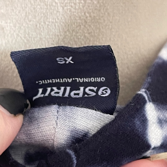 New spirit jersey open front tie-dye cardigan size XS MSRP $100 - Picture 6 of 7